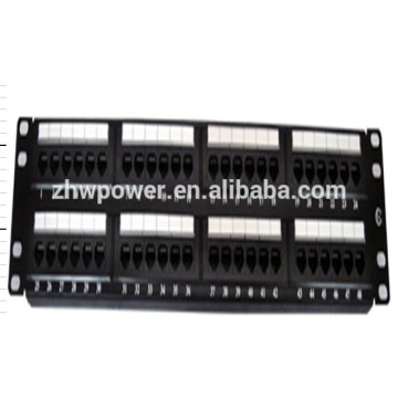 UTP cat5e 48 Port Keystone Jack Patch Panel mit PC ABS Material